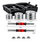 thumbnail image 2 of Set Mancuernas Cromo Boomfit Ajustables 30 Kg Maletín, 2 of 10