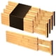 thumbnail image 1 of Separadores de cajones Utoplike Bamboo, grandes, 10 cm de alto, 4 unidades, 1 of 6