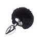 thumbnail image 1 of Plug Anal Cola de Conejo Talla M Negro, 1 of 2