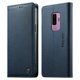 thumbnail image 1 of Funda Billetera de Cuero para [Samsung Galaxy S9+/S9 Plus], Bloqueo RFID, Tarjetas y Soporte Azul, 1 of 5