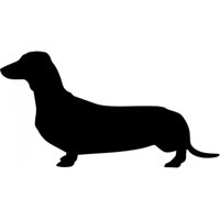 Rienda Libre Graphics - Decomural Dachshund Dog Pack Ws-33062