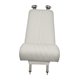 thumbnail image 2 of Almohada De Apoyo Para Piernas Cómoda Para El Coche, Para El Trabajo, Autobuses Y Asientos Del Hogar. Color Blanco Cremoso., 2 of 5