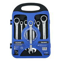 Genérico - Juego De Llaves Punta De Corona Con Chicharra 7 Piezas Danmi