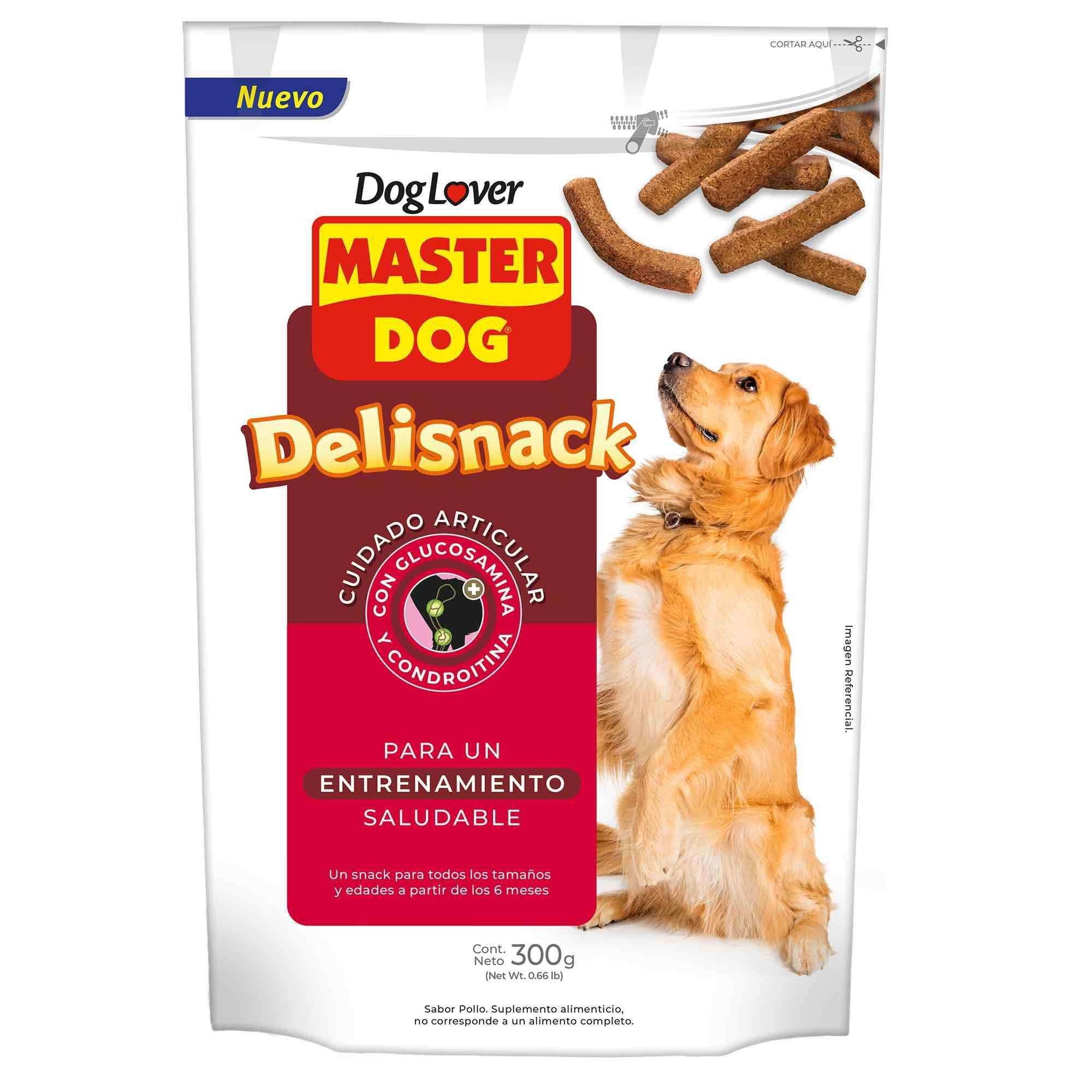 Alimento Seco Perro Senior Raza Mediana Y Grande Sabor Carne Bolsa 300 g Master Dog