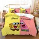 thumbnail image 1 of x661 Bed Sheetsed Duvet Cover (without Core) -piece Pillowcase (without Core) S&Spong&eBob Bed Set Comforter Bedding SetsSquarePantss 3-Piece Bedding Set (1 Duvet Cover + 2 Pillow Shams) nj661, 1 of 5