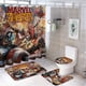 thumbnail image 1 of Set de Cortina de Baño y Alfombras Marvel Zombies 4 Piezas, 1 of 6