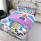 thumbnail image 3 of Babybus Autobús Bebé Conjunto de sábanas temático, trío de piezas, cómodo y amigable con la piel, diseño único, regalo de decoración para el hogar para familiares, amigos y fans,173cm *218cm, 3 of 6