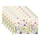 thumbnail image 1 of REGALWOVEN Manteles de Granja Juego de 6 Manteles de Lino para Decoración de Mesa de Comedor Interior Exterior Lavable Mantel de Cocina Limpieza Fácil Flores C 18*12in, 1 of 5