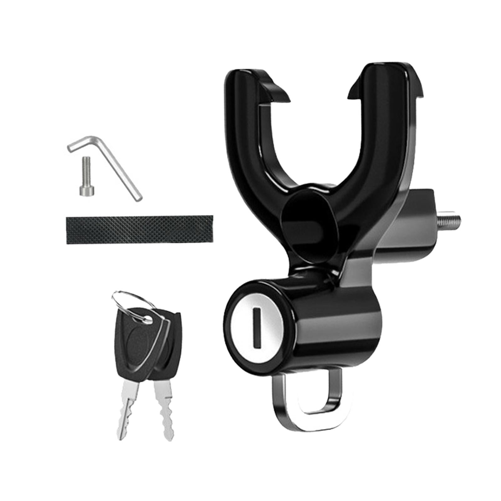 Ioensy - Gancho De Bloqueo Para Casco De Motocicleta, Resistente Al Agua, Antioxidante, Fácil Instalación, Estilo Universal A