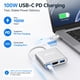 thumbnail image 4 of Adaptador Usb C A Hdmi 4k Digital Av Con Usb 3 0 Otg Y Pd De 100 W, 4 of 7