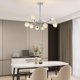 thumbnail image 2 of Candelabro Sputnik Weesalife 76 cm 9 luces cromo, 2 of 8