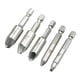 thumbnail image 4 of Extractor De Tornillos, Guía De Brocas, Juegos De Removedor De Pernos Da?ados Rotos, 5 Piezas, 4 of 5