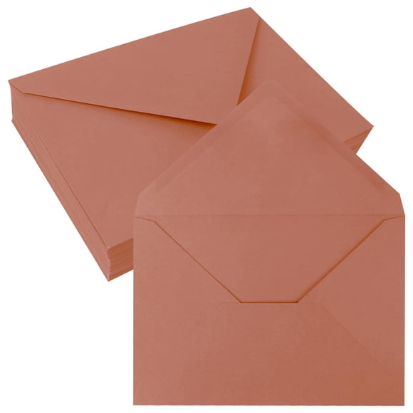 Sobres JagerGreen 10,8 × 15,9 cm Naranja 50 unidades