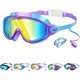 thumbnail image 1 of Gafas natación antivaho con pinza nariz tapones oídos antigoteo visión amplia protección UV, 1 of 8
