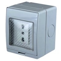 Vellmax - Enchufe Hidrobox Simple Ip54 Exterior