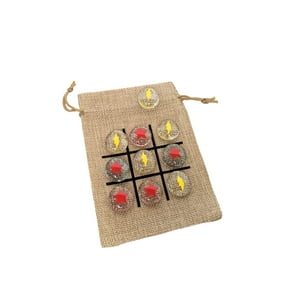 Genérico - Set Tic Tac Toe Con Temática De Estrella Y Rayo Para Fiesta De Cumpleaños