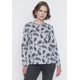 thumbnail image 1 of Sweater Mujer Camant Print Gris Melange Corona, 1 of 5