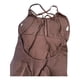 thumbnail image 2 of Mono Enterito Jumpsuit Deportivo Largo Mujer Espalda Cruzada marron S, 2 of 4