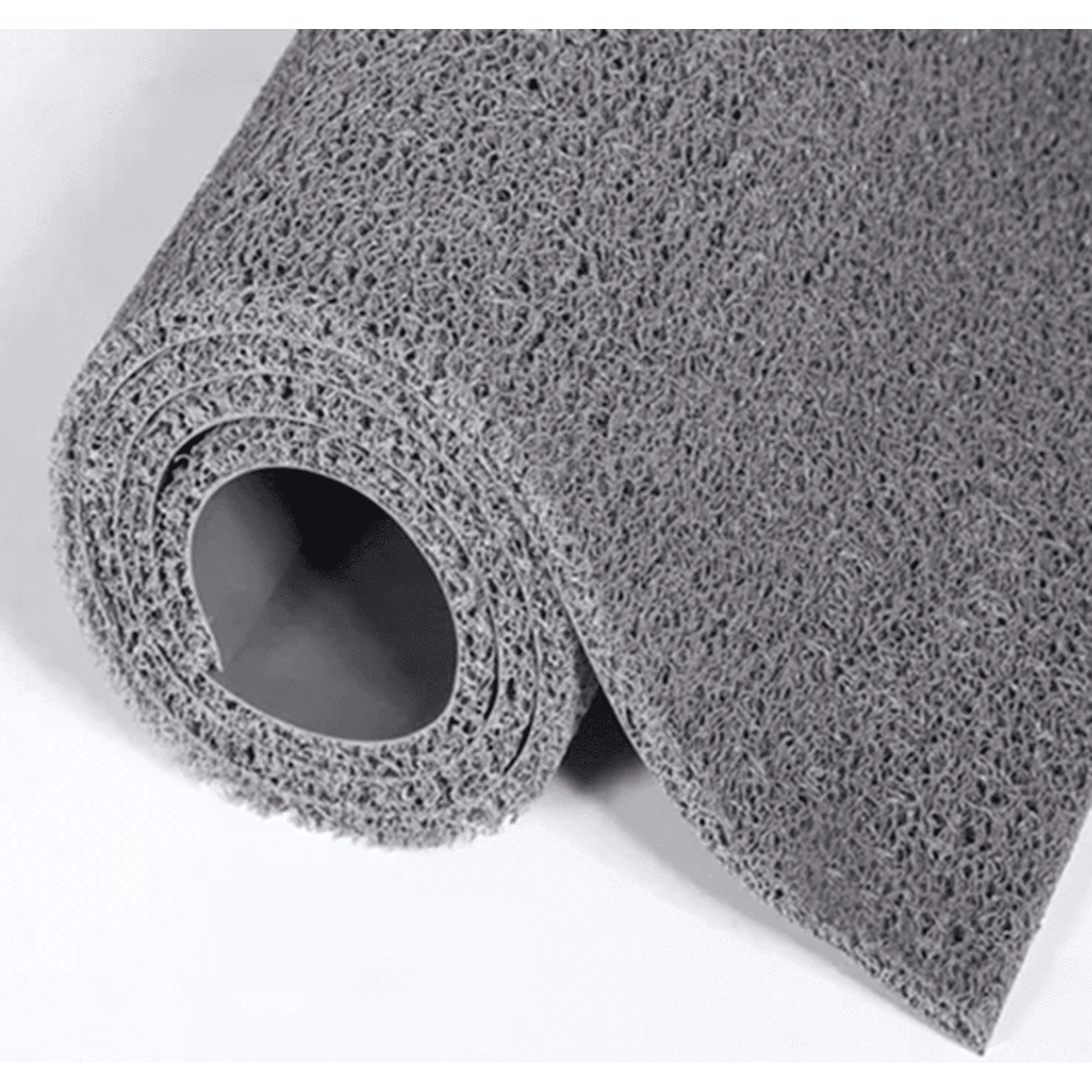 Genérico - Alfombra Limpiapies Rizada Gris 120cm Precio Por Metro