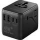 thumbnail image 1 of Adaptador de viaje Insignia de 45 W con 2 tomas de CA, 3 puertos USB-C y 2 puertos USB-A, 1 of 3