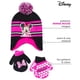 thumbnail image 2 of Conjunto De Gorro Y Manoplas De Invierno Minnie Mouse Para Niñas De 2 A 4 Años, 2 of 7
