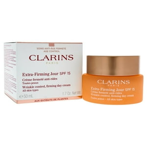 Crema De Día Extra Reafirmante Spf 15 De Clarins Para Unisex - 1.7 Oz Crema