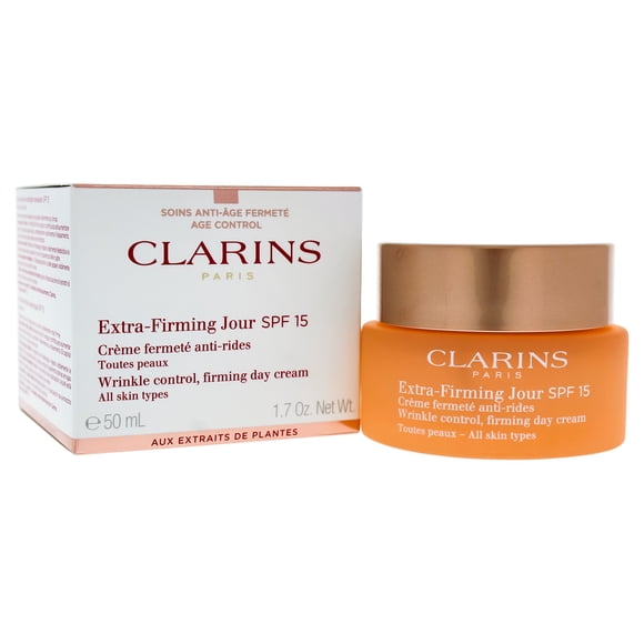 Crema de Día Extra Reafirmante SPF 15 de Clarins para Unisex - 1.7 oz Crema