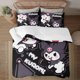 thumbnail image 1 of Kuromi Soft 3D Printed Duvet Cover Bedding Set with Comforter Cover 3 Piece Set, 1 of 5