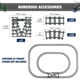 thumbnail image 3 of Set de Rieles de Tren Mannidoo 54 Piezas Compatible Lego City, 3 of 3