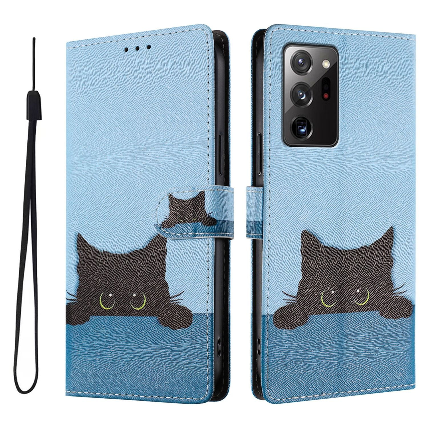 Foxdock Funda Tipo Cartera Para Samsung Galaxy Note 20 Ultra Con Soporte Y Correa – Diseño De Patrones Lindos