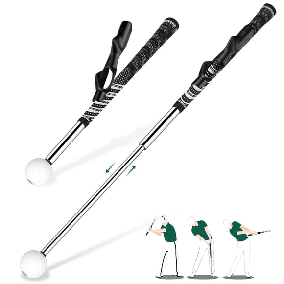 Entrenador de swing de golf KALAUTO retráctil y telescópico