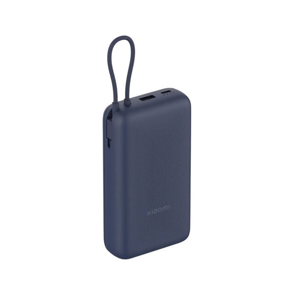 Xiaomi Power Bank 33W 20000mAh con Cable Integrado azul