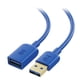 thumbnail image 1 of Cable de extensión USB Cable Matters, paquete de 2 unidades, 5 Gbps, USB 3.0, 1,8 m, 1 of 7