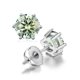 thumbnail image 1 of Aretes de Moissanita 2cttw para Mujer Hombres Color D Claridad VVS1 Aretes de Diamante Studs Aretes de Plata Esterlina S925 Aretes de Moissanita con Certificado, 1 of 9