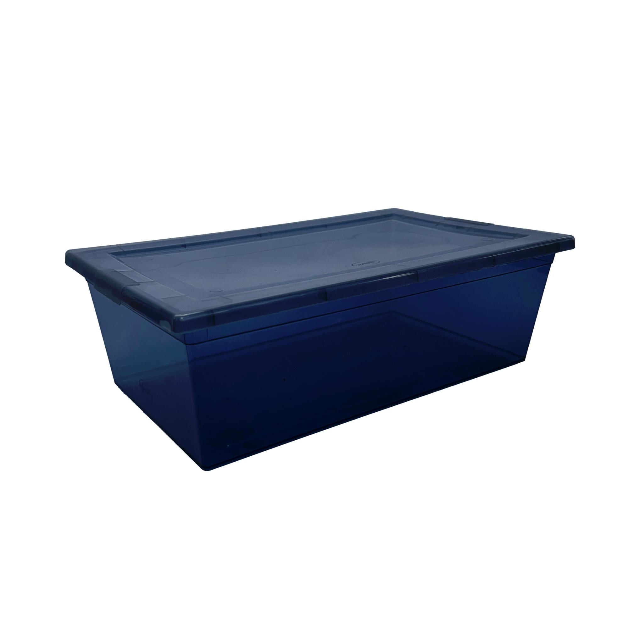 Caja Organizadora 6l Myboxtraf Plástico Azul Wenco