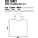 thumbnail image 2 of Poncho de toalla Bluey para niños y niñas con orejas 3D, cachorro, 2 of 7