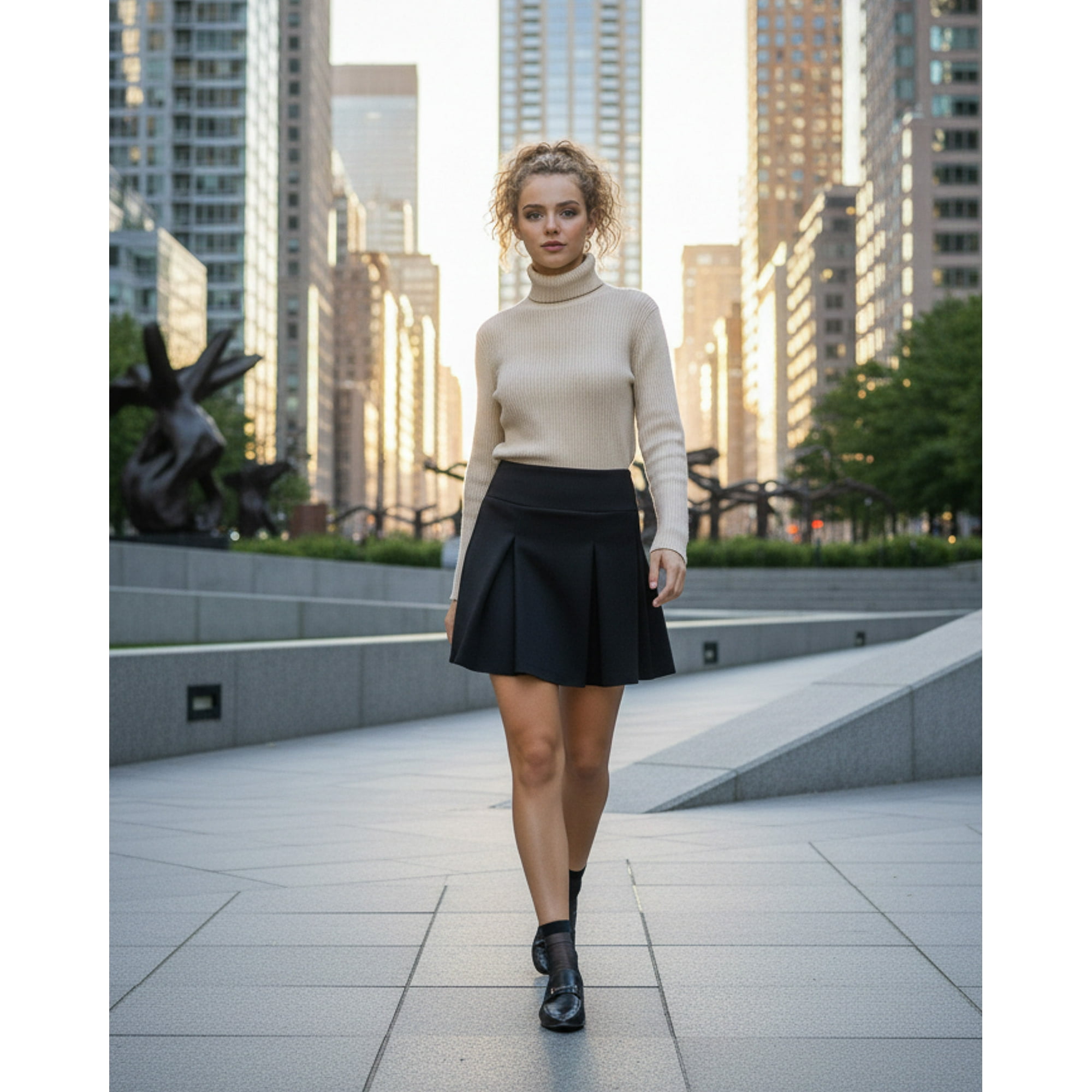 Flix Spa - Falda Short Mujer Confección Nacional