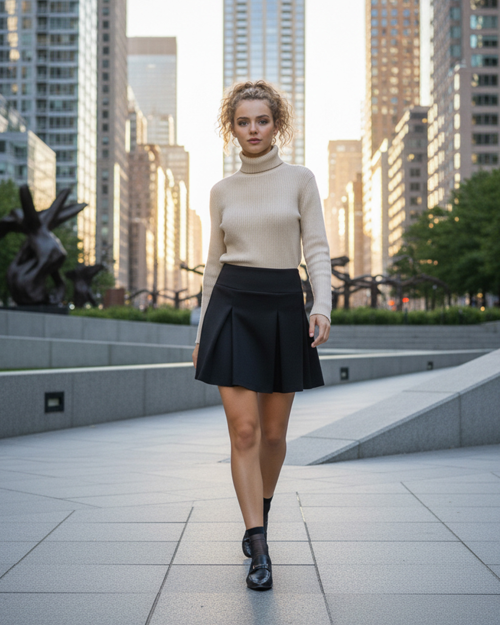 Flix Spa - Falda Short Mujer Confección Nacional