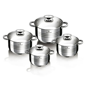 Bateria 8 Pzs - Blaumann, Gourmet Line, Acero Inoxidable
