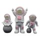 thumbnail image 2 of 3 Uds Estatuas De Astronauta Adornos Para Tartas Figuritas Para Alféizares Manualidades Decoración Rosa, 2 of 5