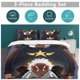 thumbnail image 5 of Seraphim Bed Duvet Cover Funny Anime Cartoon Bedding Sets Lightweight 3 Piece Comforter Sets, 5 of 5