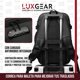thumbnail image 3 of Mochila Maleta Viaje Cabina Luxgear Con Bomba Al Vacio Notebook Tela Impermeable 900d 40 Litros Negro Liso, 3 of 3