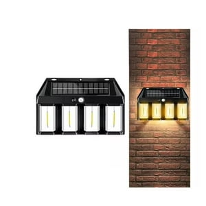 Genérico - Farol Solar Led Con 4 Ampolletas