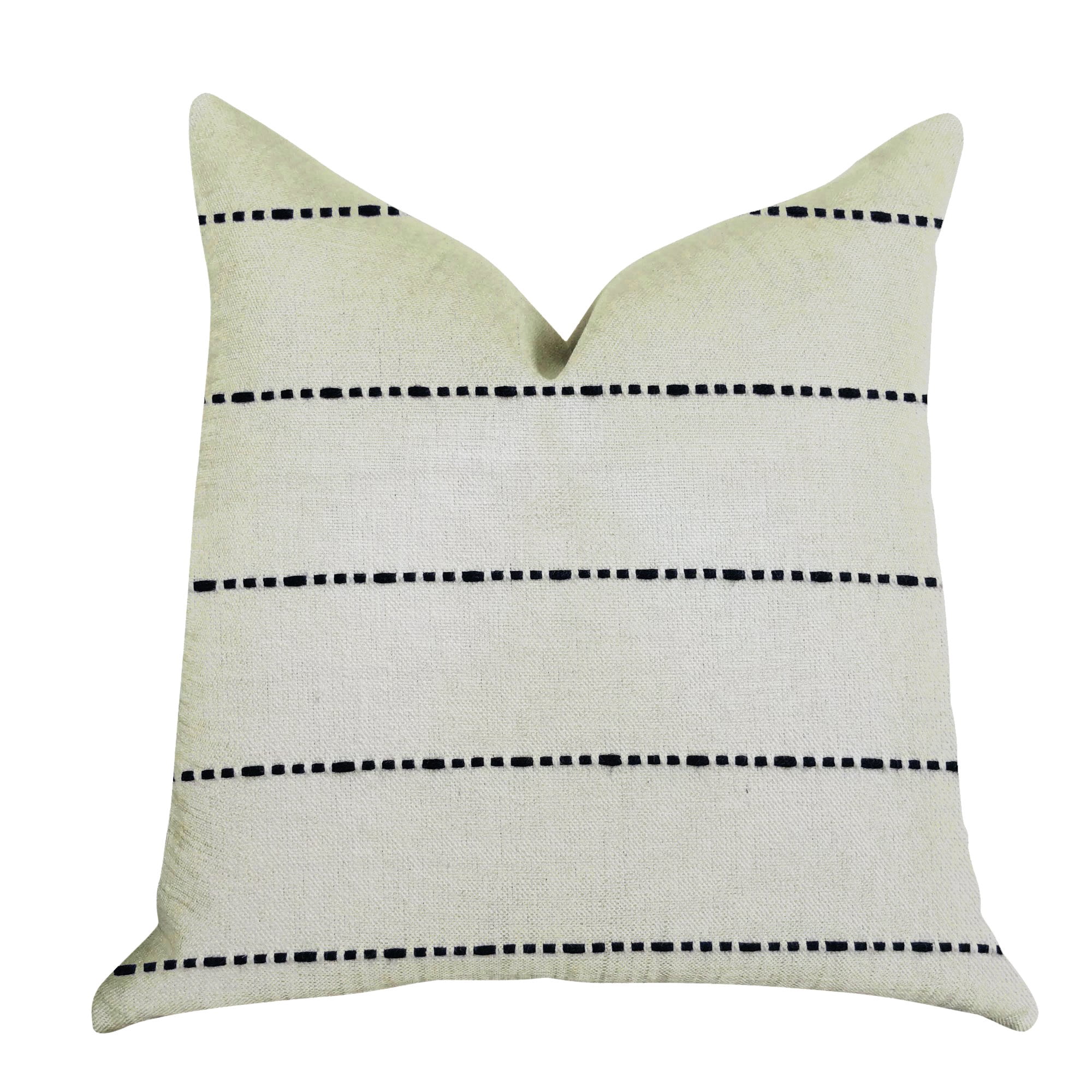 Cojín Plutus Brands Interweave Vanilla Bean 40 X 40 Cm