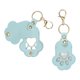 thumbnail image 1 of Llavero de Pelo de Mascota Uxcell, Llavero con Forma de Pata de Gato, Regalo Conmemorativo de Pelo de Perro, Llavero con Cierre de Langosta, (Azul Cielo, 2 Piezas), Para Recoger Pelo de Mascota, 1 of 7