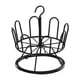 thumbnail image 3 of Zapatero Giratorio Multiusos Para Lavadero, Hogar, Balcones Al Aire Libre, Negro, 1 Nivel, 3 of 5