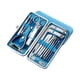 thumbnail image 3 of Cortaúñas Set De Aseo Regalos Set De Herramientas De Manicura Para Novio Mujer Anciano Azul, 3 of 3