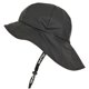 thumbnail image 1 of Gorro de lluvia AWHA Souwester impermeable negro para hombre y mujer, 1 of 6