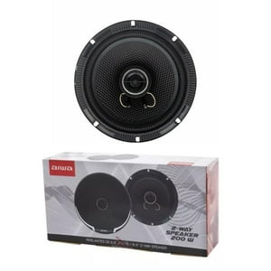 Pack 2 Parlantes 16Cm Para Automovil Negro Taw-1633 Aiwa