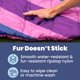 thumbnail image 3 of Cama para perro rubyloo 76 × 56 cm plegable y transportable rosa, 3 of 7